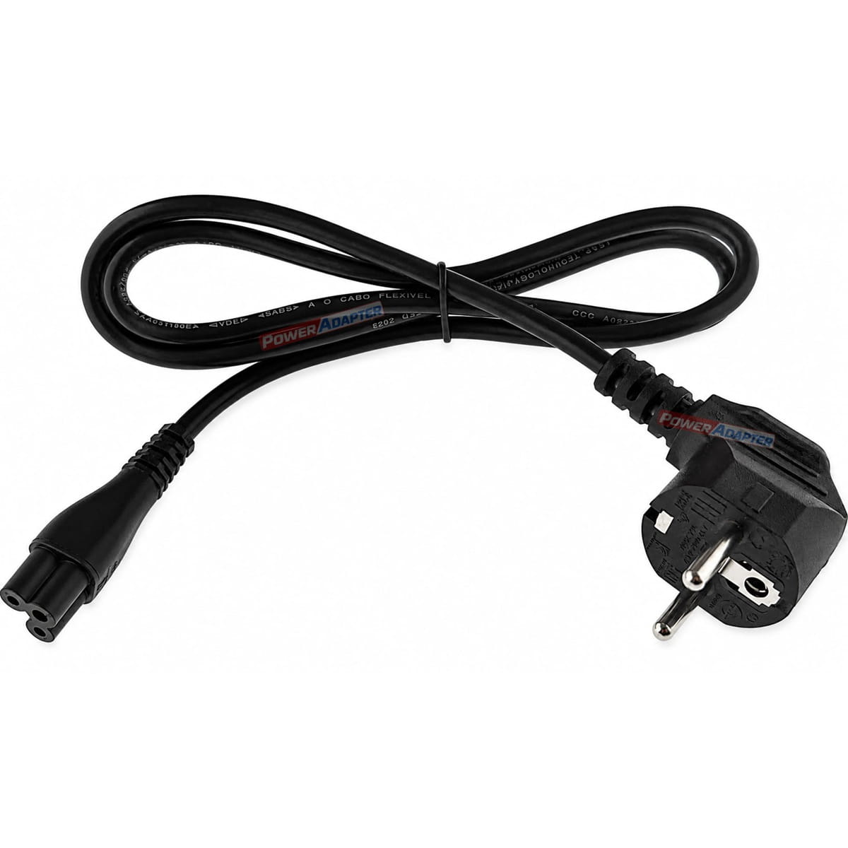 C5 Stroomkabel 1.0 Meter Haaks